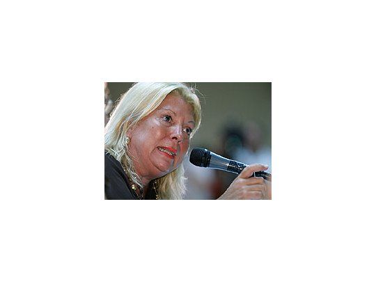 Elisa Carrió.