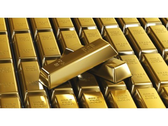 El oro bajó un 0,5% a u$s 1.255