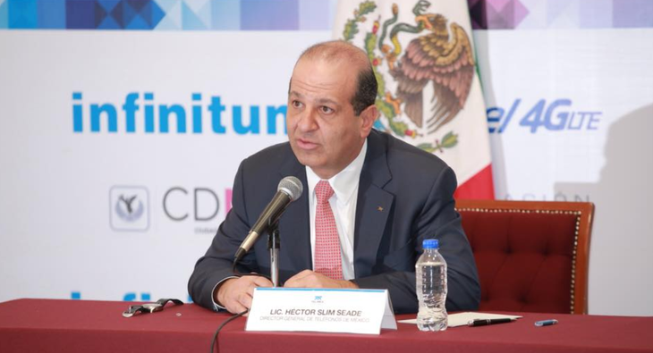 Héctor Slim Seade es sobrino de Carlos Slim Helú y dirige Telmex desde 2006. Héctor Slim Seade es sobrino de Carlos Slim Helú y dirige Telmex desde 2006.