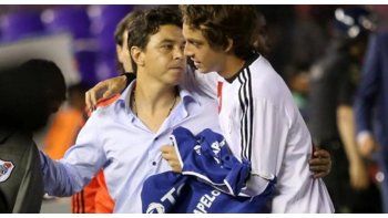 Gallardo haría debutar a su hijo Nahuel.