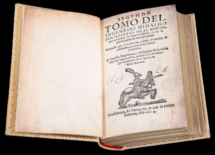El Quijote de Avellaneda. La aparición del libro llevó a que Cervantes apurara la finalización de su segundo tomo, apelando como Marcial a “escrachar” al plagiario en su obra. El Quijote de Avellaneda. La aparición del libro llevó a que Cervantes apurara la finalización de su segundo tomo, apelando como Marcial a “escrachar” al plagiario en su obra.