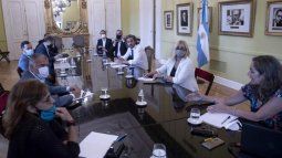 Santiago Cafiero recibió en la Casa Rosada a funcionarios formoseños.