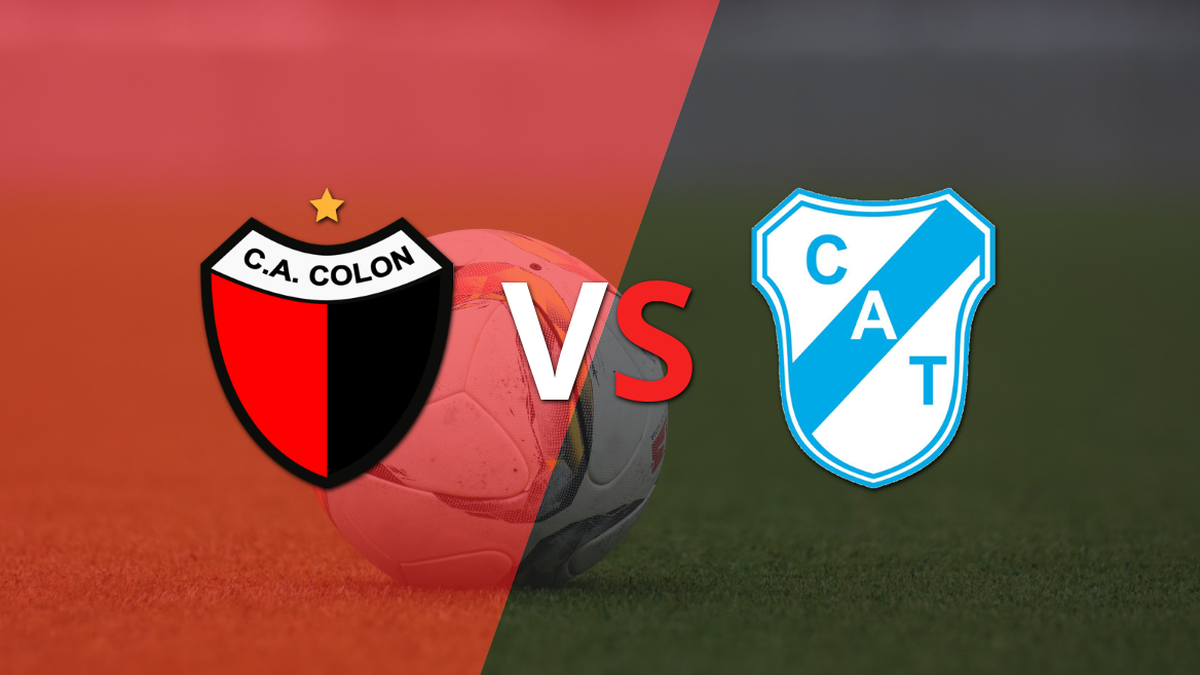 Tie at 0 at the beginning of the second half between Colón and Temperley