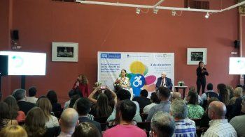 Gabriela Michetti presentó los resultados en el Salón de Pueblos Originarios en Casa Rosada.