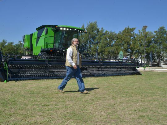 El ministro de Agricultura, Luis Basterra, destacó las cifras del agro.