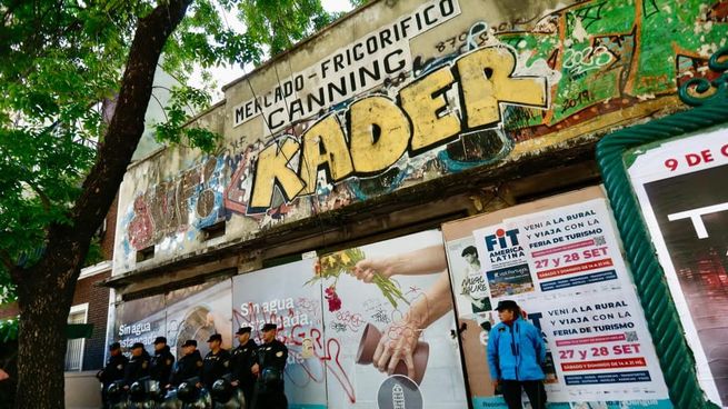 El mercado frigorífico Canning funcionaba en el espacio que recuperó hoy la Polícia de la Ciudad