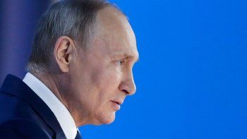 El presidente de Rusia, Vladímir Putin.