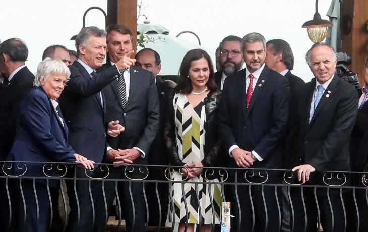El presidente Mauricio Macri particip&oacute; de la Cumbre de Jefes de Estado del Mercosur realizada en el municipio de Bento Gon&ccedil;alves, en R&iacute;o Grande do Sul, Brasil.