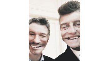 Contracara. El Presidente y el conductor televisivo jugaron a cambiar sus rostros en Snapchat. ¿Entretenimiento o metáfora política?