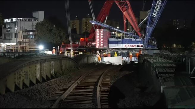 El sábado y domingo el ramal González Catán–Sáenz circulará únicamente entre Villa Madero y González Catán por el montaje de nuevos puentes ferroviarios.