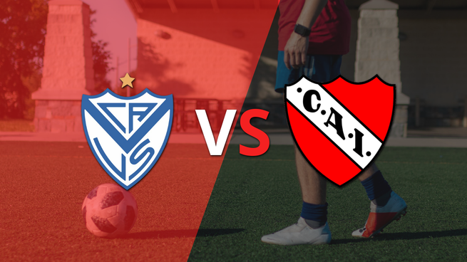 Empieza el partido entre Vélez e Independiente