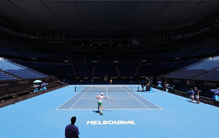 El Abierto de Australia presentó estrictos protocolos. Casi no hay casos en Melbourne y por eso habrá un 50% de público.