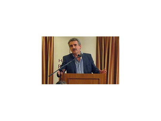 El jefe del bloque de diputados del Frente para la Victoria, Agustín Rossi.