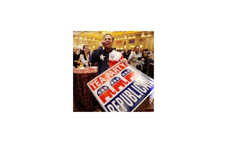 El movimiento utlraconservador Tea Party fue decisivo para la victoria de los republicanos.