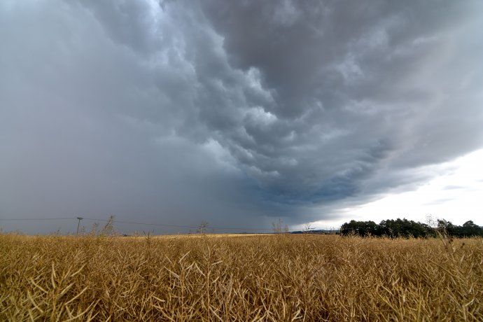 Se anunció alerta meteorológico por fuertes lluvias en el norte.