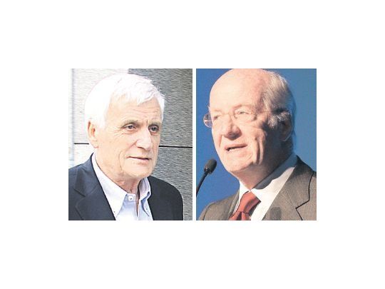 Antonio Caló y Paolo Rocca