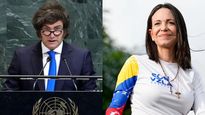 El Gobierno destacó el trabajo de Corina Machado en Venezuela.