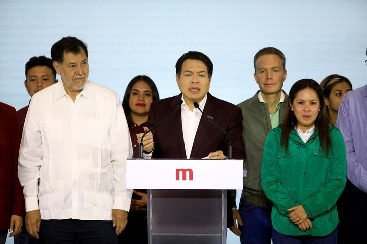 Mario Delgado, dirigente nacional de Morena. Mario Delgado, dirigente nacional de Morena.