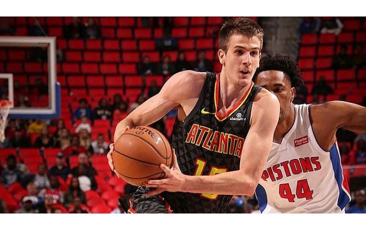 Brussino jugó muy poco en el primer equipo y fue prestado en reiteradas ocasiones al plantel de la G-League (Foto gentileza del sitio oficial de Atlanta Hawks).