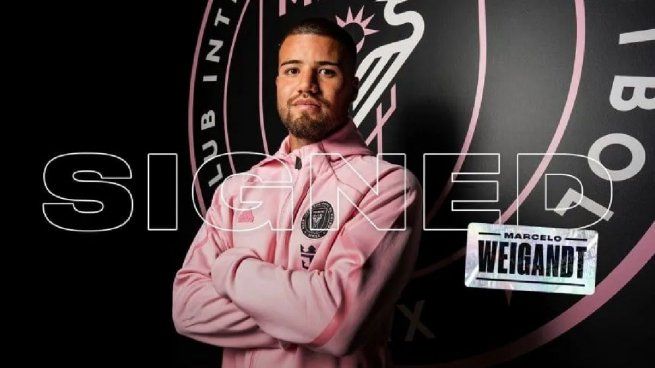 Weigandt nuevo refuerzo de Inter Miami.