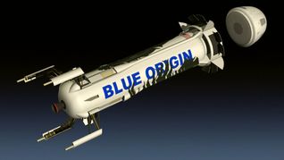 Despega cohete Blue Origin con la hija del primer estadounidense a bordo