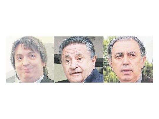 Máximo Kirchner, Eduardo Duhalde y Rodolfo Urtubey