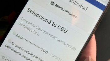 nuevo ife de anses: como hacer una cbu para poder cobrarlo