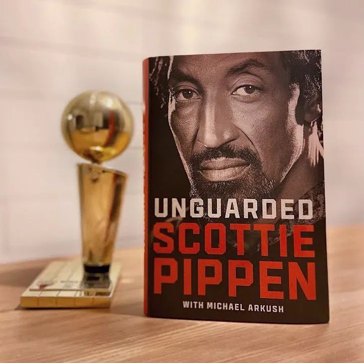 The book by Scottie Pippen, the basketball legend who lives off his popularity 