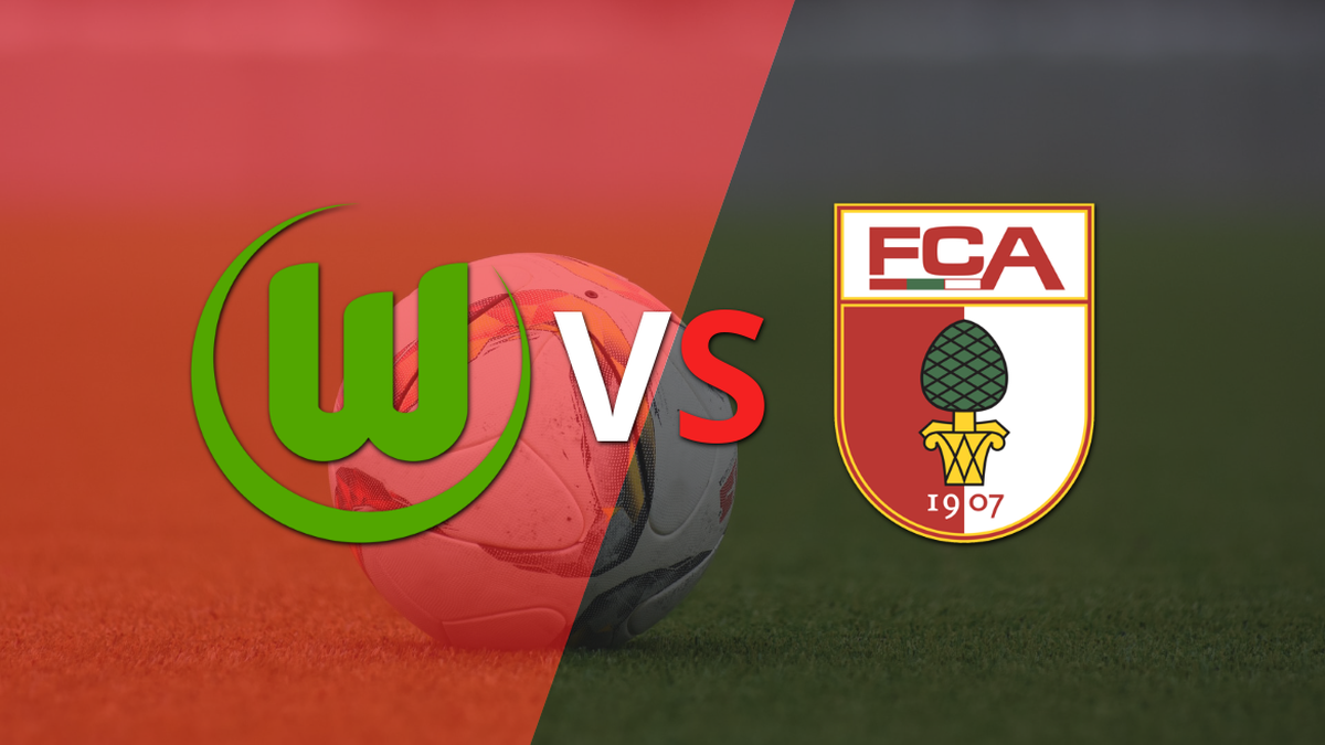 Wolfsburg and Augsburg look for the goal to break the tie in the second half