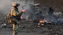 Imágenes de destrucción en Kiev.