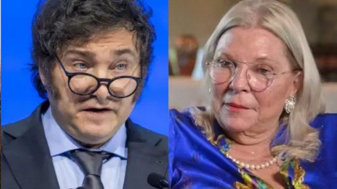 Lilita Carrió salió al cruce de Javier Milei por la gestión del Hospital Garrahan.