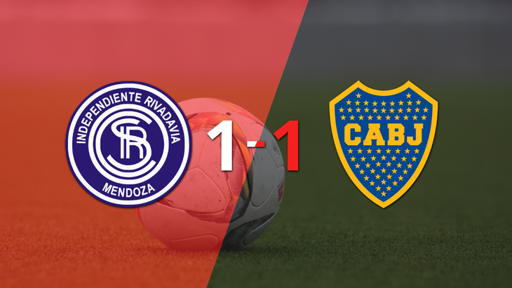 Cristian Medina rescata a Boca Juniors con un gol agónico ante Independiente Riv. (M)