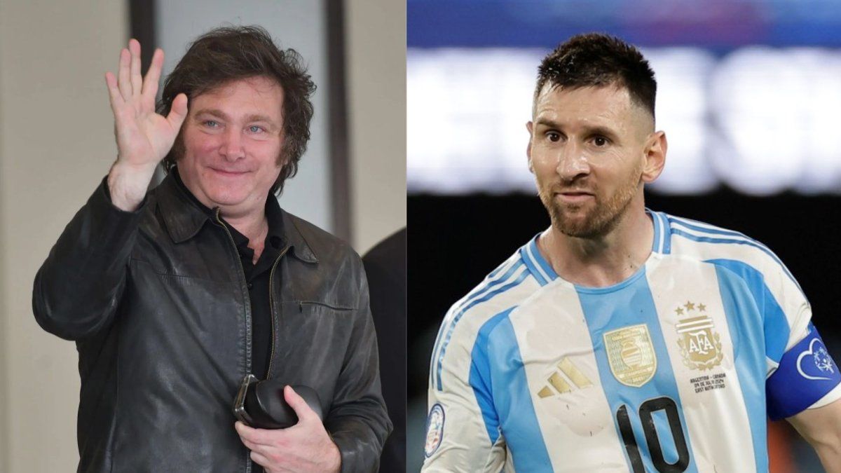 Javier Milei chose between Maradona and Messi: “I have never seen anything like it”