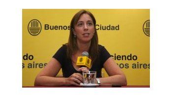 María Eugenia Vidal, vicejefa de Gobierno porteño.