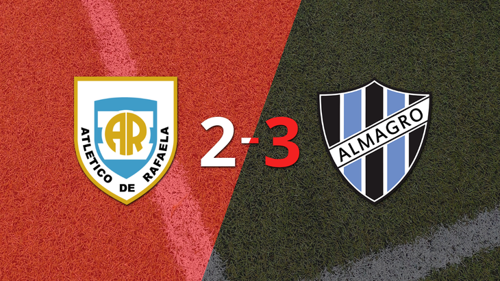 Almagro logra una emocionante victoria por 3 a 2 sobre Atlético Rafaela
