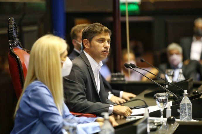 Axel Kicillof inauguró las Sesiones Ordinarias en La Plata.