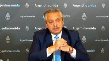 el mensaje de alberto tras el hisopado