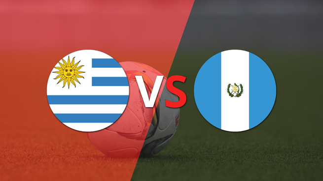 Uruguay se enfrenta a Guatemala en un partido amistoso
