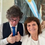 Bullrich posteó imágenes de su reunión con Javier Milei este lunes. Bullrich posteó imágenes de su reunión con Javier Milei este lunes.