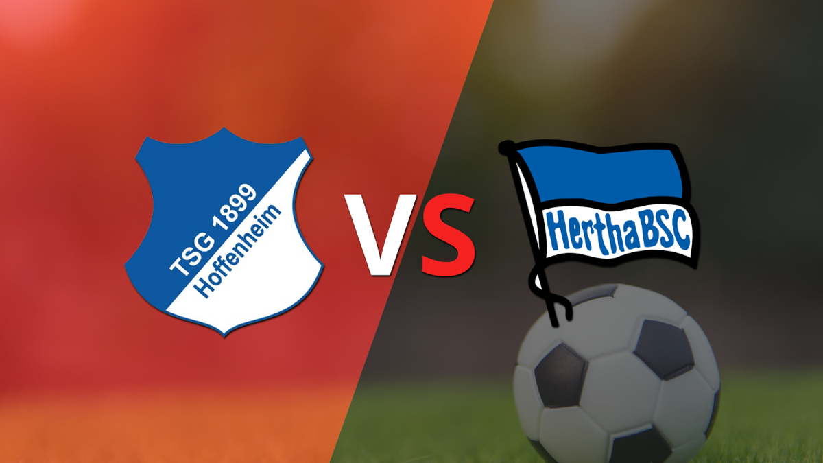 The actions of the duel between Hoffenheim and Hertha Berlin begin
