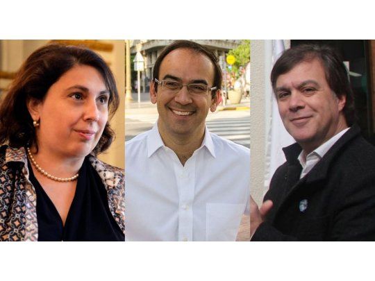 Paula Oliveto Lago, Francisco Quintana y Roy Cortina