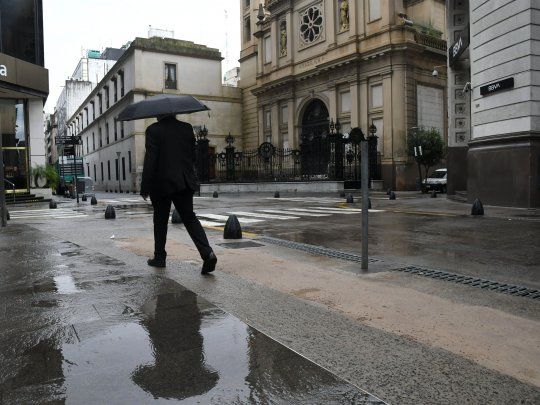 Las precipitaciones vuelven a la Ciudad y alrededores este domingo.