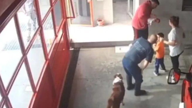 Juan Cruz Scarpitto le salvó la vida a una bebé en 2023.