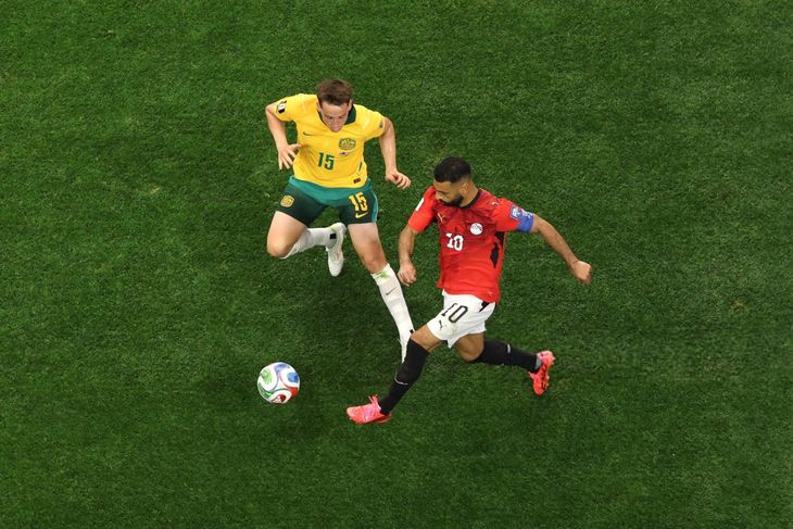 Mohamed Salah, la figura de Egipto vs Australia.