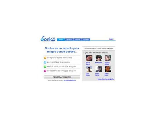 La red social argentina Sonico cumple 2 años.