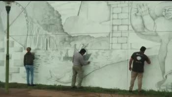 Récord Guinness para el mural más grande del mundo en Posadas
