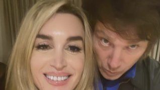 Fátima Florez y Javier Milei, la foto que desmiente rumores de separación.