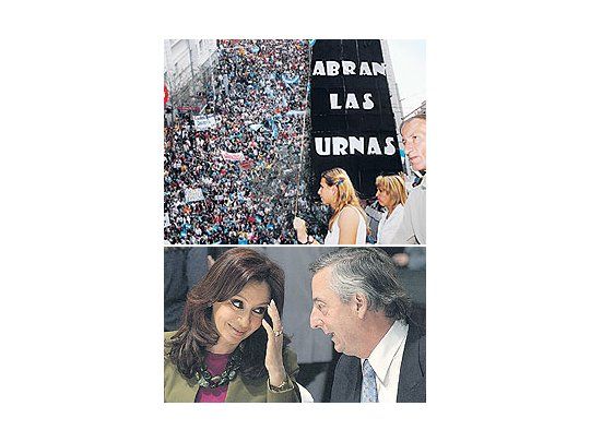 El Presidente había evitadoreferirse al escándalo enCórdoba, pero ayer en eldiscurso ante industrialesque compartió con lacandidata Cristina Fernándezapeló a la autorreferenciacitando el ajustadotriunfo que obtuvo en 1987como intendente de RíoGallegos.