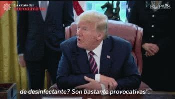 Donald Trump y el coronavirus.