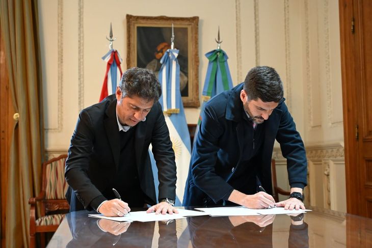 Axel Kicillof y Maximiliano Pullaro refuerzan su alianza regional.